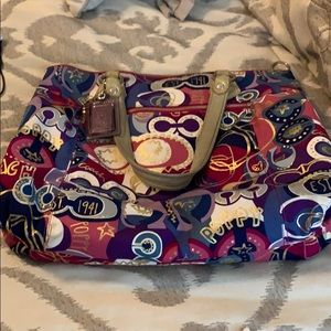 Coach Poppy purse and dust bag